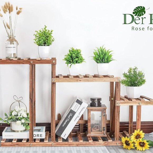 4 Pack Small Fake Plants Mini Artificial Faux Plants in Pots for Home Office Bed - Picture 4 of 6